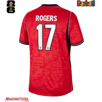 Anglia Morgan Rogers #17 Tricou Fotbal Replică Mondial 2026 Barbati Deplasare